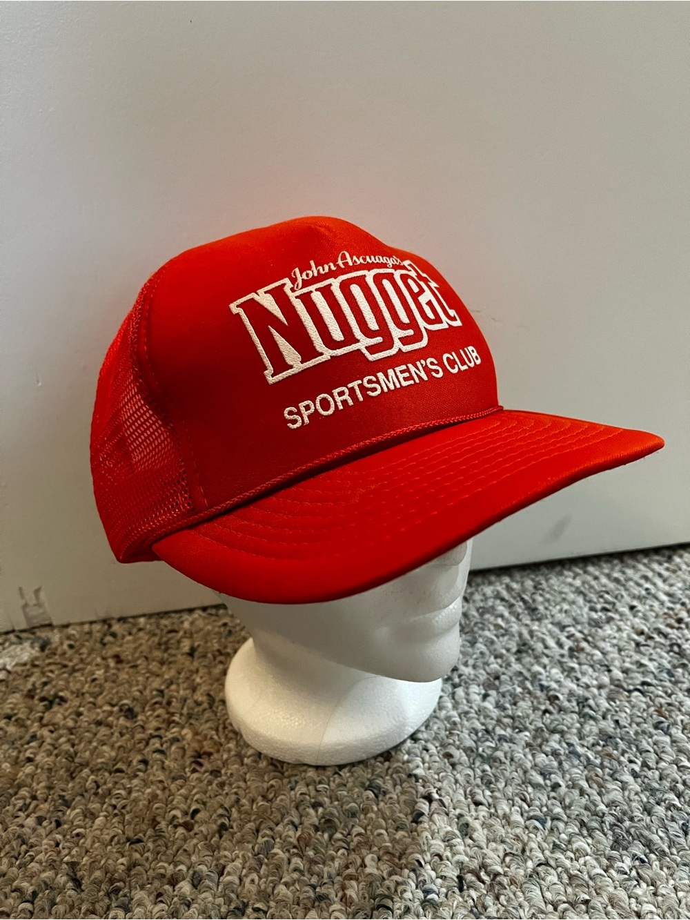Vintage Nugget Sportsmen's Club Trucker Hat